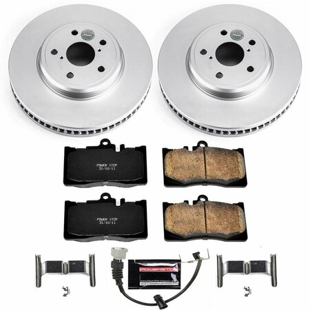 POWERSTOP PowerStop  Front Z23 Evolution Sport Brake Kit for 2001-2006 Lexus LS430 K2327